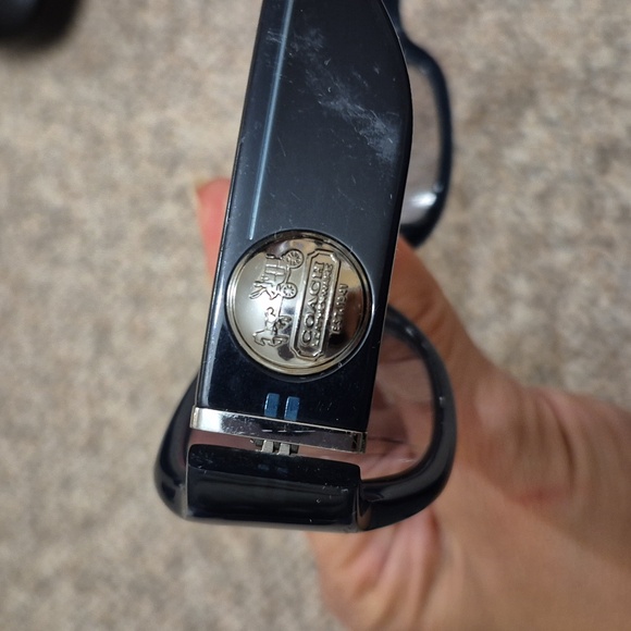 Coach Women's S2009 Teal Blue Sunglasses **Frames Only** With Case *READ* - Picture 2 of 6